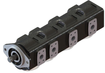 Preview: GP40 gusseiserne Zahnradpumpe (8cc-92cc)