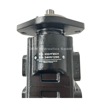 Hydraulikpumpe 332/F9031 für JCB Baggerlader: 1400B, 1550B, 1600B, 1700B, 214, 215, 216, 217, 3C, 3CX, 3D, 3DX, 4C, 4CN, 4CX