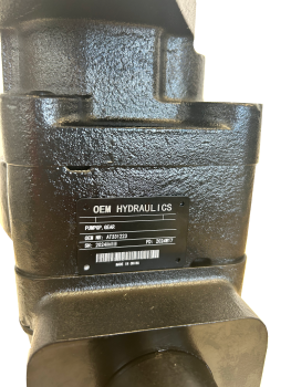 Preview: Hydraulische Zahnradpumpe AT331223 Ersatzteil geeignet für John Deere Baggerlader