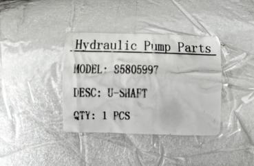 Preview: Drive shaft 85805997 /144463A1 for New Holland loader 555E 575E 655E 675E B100 B95 FB90 LB75 LB85 LB90 LB95 NH75TLB LV80 U80 U80B U80C