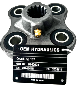 Hydraulic Pump Coupler (13T) D140524  For Case 350B 450B 450C 455B 455C 480C 480D