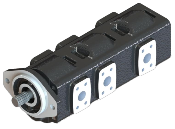 GP40 gusseiserne Zahnradpumpe (8cc-92cc)