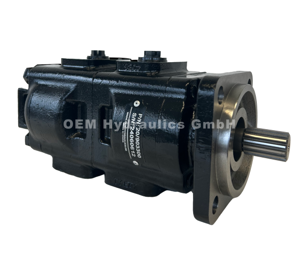 Hydraulikpumpe 20/903300 JCB Baggerlader: 3CX, 4CX, 5CX, 217S, 4CX444, 4CX444 SUPER, 4CX444 SP 35, 4CX444 SP 30, 4CXSM444, 4CN444 PS 35, 4CN444 MS