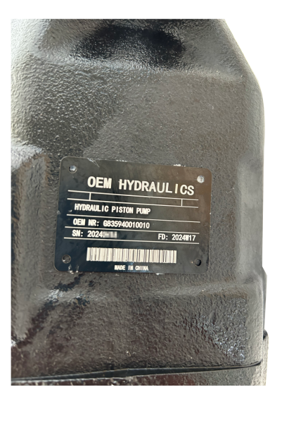 Hydraulikpumpe G835940010010 für Fendt Traktor 819 822 824 826 828