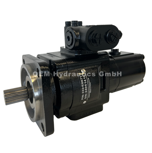 Hydraulic pump 332/E6671 for JCB telehandler 535-125 535-140 540-140 540-200 541-70 541-70WM 550-140 550-80 560-80