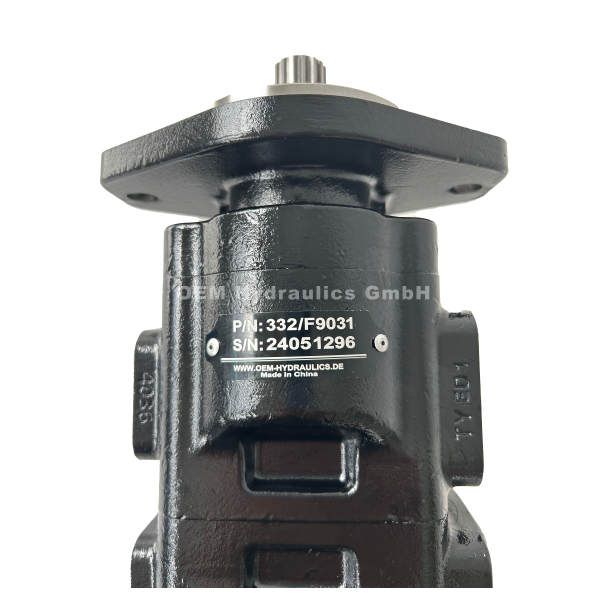 Hydraulikpumpe 332/F9031 für JCB Baggerlader: 1400B, 1550B, 1600B, 1700B, 214, 215, 216, 217, 3C, 3CX, 3D, 3DX, 4C, 4CN, 4CX