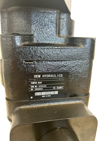 Hydraulic Gear Pump AT331223 Replacement–for John Deere Backhole