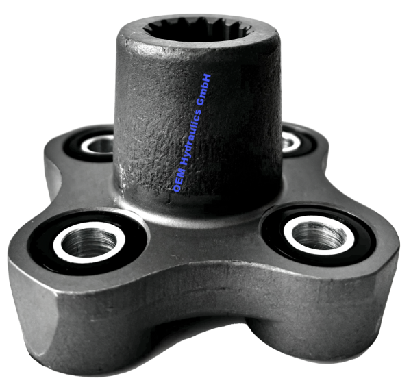 15-Zähne-Hydraulikpumpenkupplung D136083 253541A1 für CASE Loader 580K 580SK 580L 580SL 590 590L 590SL